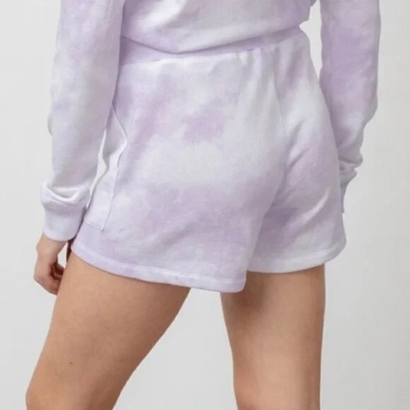Rails Robin Lavender Tie Dye Soft Cotton Lounge Shorts Size L NWT - Picture 3 of 8